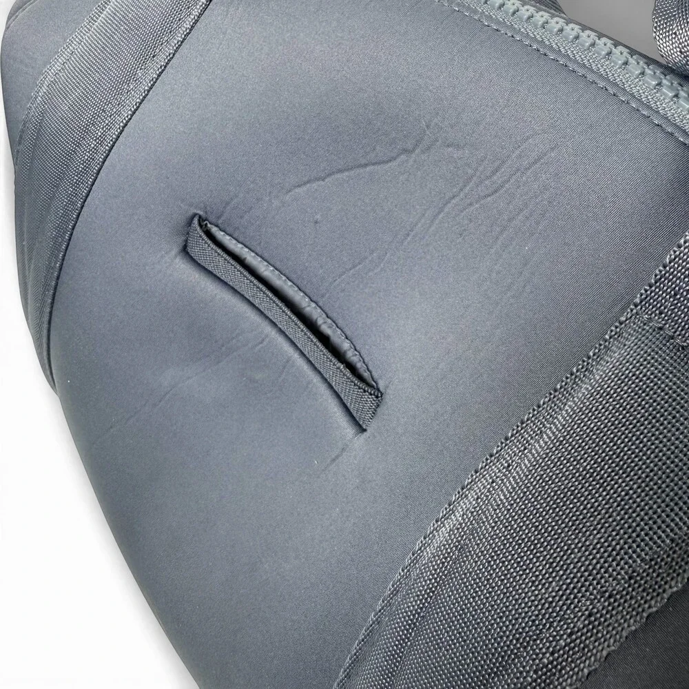 Dagne Dover Landon Carryall Neoprene Diaper Bag Dark Gray Large